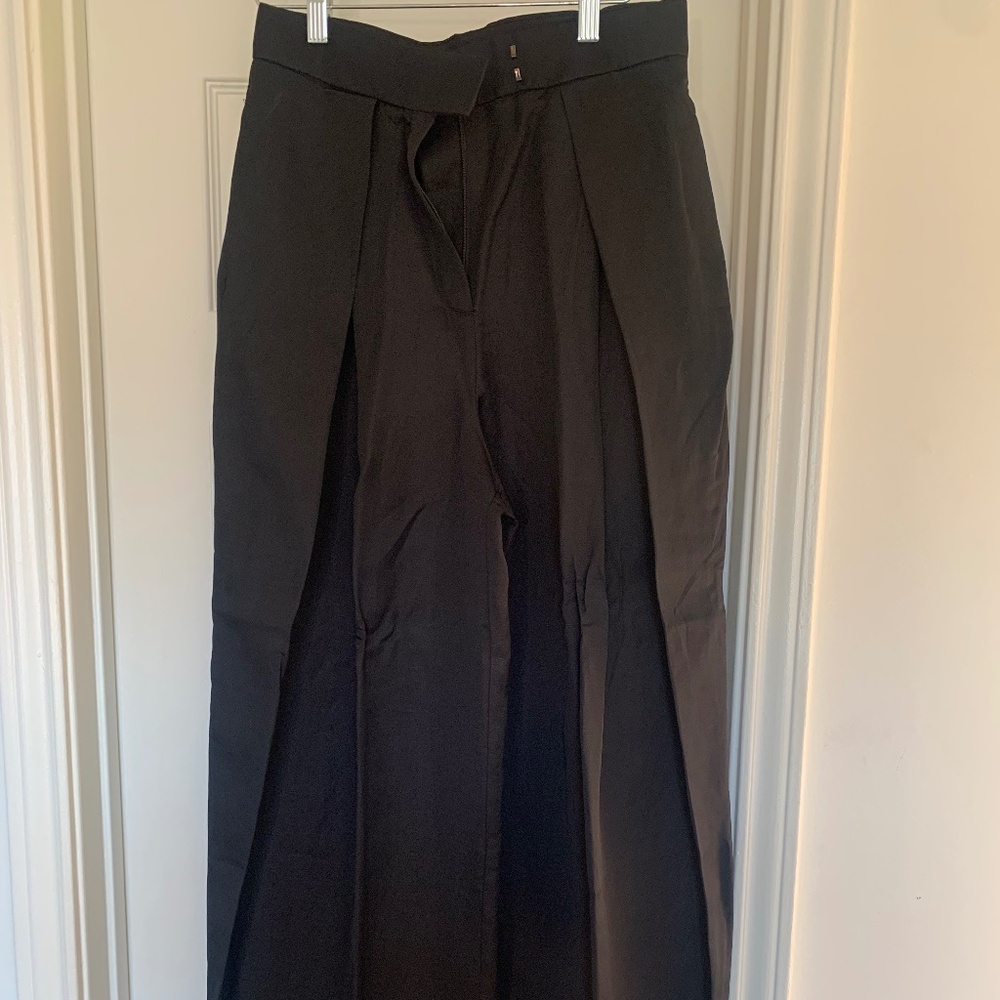 Mango Wide Leg Pleated Pants - Picture 2 of 6